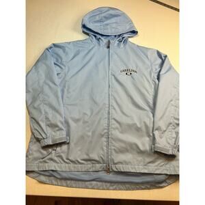 Vintage UNC Carolina Hooded Light Jacket Windbreaker Size XL Vantage Brand